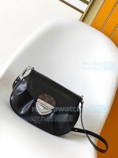 High quality Clone L--V Sunset Vibe Black Handbag